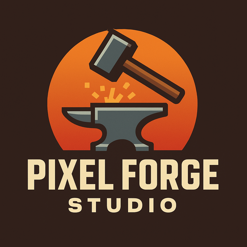 PixelForgeStudio Logo